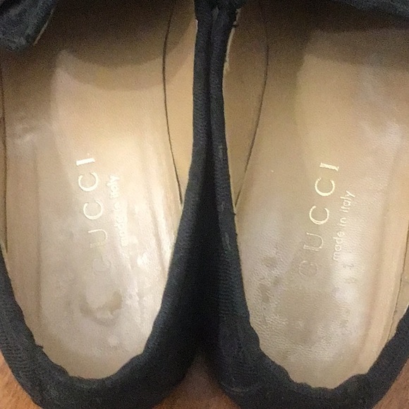 Gucci Blue Fabric Loafers - Picture 8 of 15